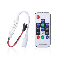 SP103E RF Mini Remote Wireless RGBW  LED Strip Controller WS2812 WS2811