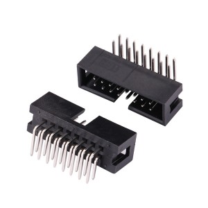 16Pin - 2x8 Shrouded Box Header - 2.54mm Pitch - Right Angle - IDC Socket 16Pin - 2x8 Shrouded Box Header - 2.54mm Pitch - Right Angle - IDC Socket