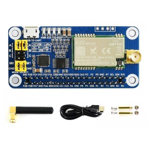 SX1262 LoRa HAT for Raspberry Pi, 915MHz Frequency Band SX1262 LoRa HAT for Raspberry Pi, 915MHz Frequency Band