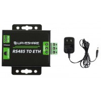 Waveshare Industrial RS485 to Ethernet Converter (EU)- Power Supply Included