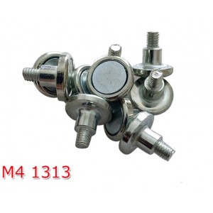 M4 Screws with Flat Magnetic Head for LED Panels - 13x13 M4 Screws with Flat Magnetic Head for LED Panels - 13x13