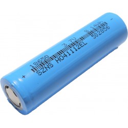 2200 mAh 18650 Li-ion 3.6V - 4.2V Rechargable Cell - 1S 2200 mAh 18650 Li-ion 3.6V - 4.2V Rechargable Cell - 1S
