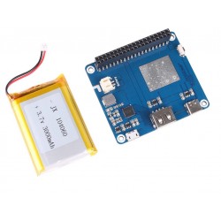Waveshare Li-Poly Battery HAT for Raspberry Pi - 3000mAh Li-Poly Battery - Quick Charge