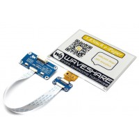 5.83inch 600x448 E-Ink display HAT (C) for Raspberry Pi, yellow/black/white three-color, SPI interface