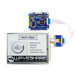 6inch 800x600 E-Ink display HAT for Raspberry Pi, IT8951 controller, USB/SPI/I80/I2C interface 6inch 800x600 E-Ink display HAT for Raspberry Pi, IT8951 controller, USB/SPI/I80/I2C interface