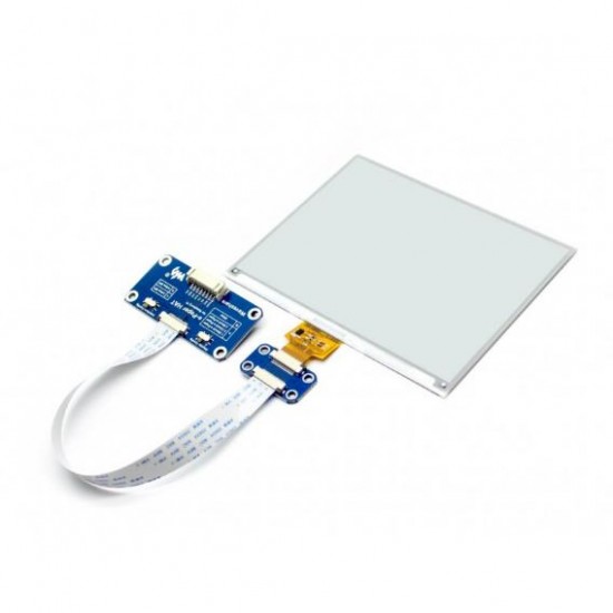 600x448, 5.83inch E-Ink display HAT for Raspberry Pi, SPI interface