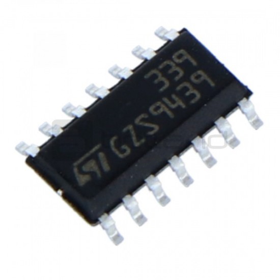 LM339DT - Low-power quad voltage comparators - SO14 Package - ST Microelectronics