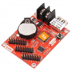 HD-A40K - 1024*48 - 3 Row Single Color LED Display Driver Card - 3x HUB12 HD-A40K - 1024*48 - 3 Row Single Color LED Display Driver Card - 3x HUB12