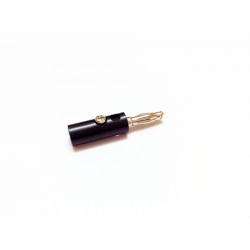 4mm Banana Plug - Black - Banana Pin