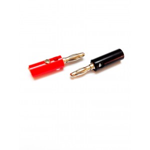4mm Banana Plug - RED-BLACK Pair - Banana Pin