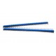 Breakaway Male Header - 1x40, 0.1" (2.54mm Pitch)  Straight Blue Color