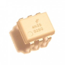 4N35M - 6 Pin General Purpose Phototransistor Optocoupler - Fairchild Semi 4N35M - 6 Pin General Purpose Phototransistor Optocoupler - Fairchild Semi