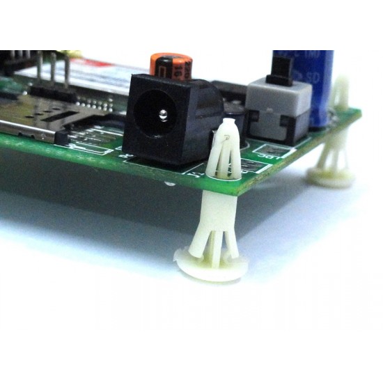 Cupped Reverse Locking PCB Mount Support - Nylon