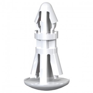 Cupped Reverse Locking PCB Mount Support - Nylon Cupped Reverse Locking PCB Mount Support - Nylon
