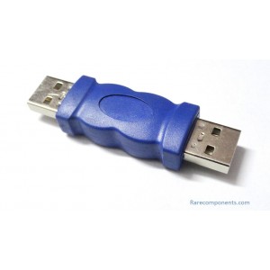USB Adapter, Male- A TO Male- A
