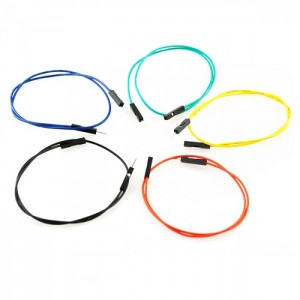 1 Pin - Male to Female Jumper Wire - 12 Inch/30.5cm- Pack of 100 PCS 1 Pin - Male to Female Jumper Wire - 12 Inch/30.5cm- Pack of 100 PCS