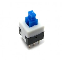 Push to Lock Switch - On/Off - 8x8 mm 