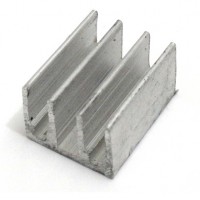 Aluminium Heat Sink - TO220 - HS49 - 2 x 1.5 x 1.2 