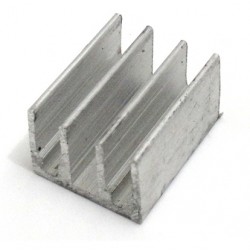 Aluminium Heat Sink - TO220 - HS49 - 2 x 1.5 x 1.2 