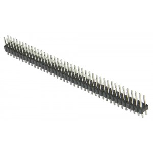 2x40 Pin, 2.54mm Pitch, Pin Header - Dual row Male Header - 10 mm