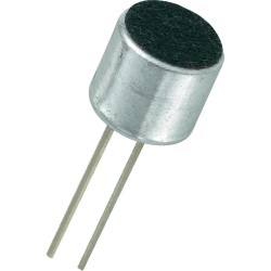 6mmx5mm Condenser Microphone - Electret Microphone - 52dB - with Output Pins 6mmx5mm Condenser Microphone - Electret Microphone - 52dB - with Output Pins