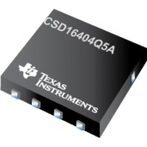 CSD16404Q5A - N-Channel NexFET™ Power MOSFET -25V - 81A - VSONP8 - MoQ-10 CSD16404Q5A - N-Channel NexFET™ Power MOSFET -25V - 81A - VSONP8 - MoQ-10