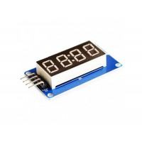 TM1637 based 4 digit LED segment diplay module - I2C Interface 