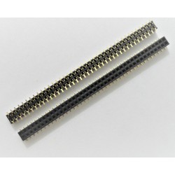 40x2 - Female Header - 2.54mm Pitch - Surface Mount Type Connector 40x2 - Female Header - 2.54mm Pitch - Surface Mount Type Connector