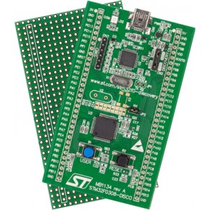 32F0308DISCOVERY - Discovery kit with STM32F030R8 MCU - Extra Proto PCB included 32F0308DISCOVERY - Discovery kit with STM32F030R8 MCU - Extra Proto PCB included