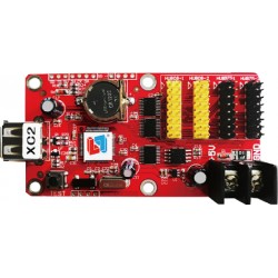 XC2 - Asynchronous - 7 Color LED Display Driver Card - 2x HUB8 - 2x HUB75
