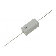 1 OHM, 5 Watt Cermet Wire Wound Resistor - 10% - Axial Lead 