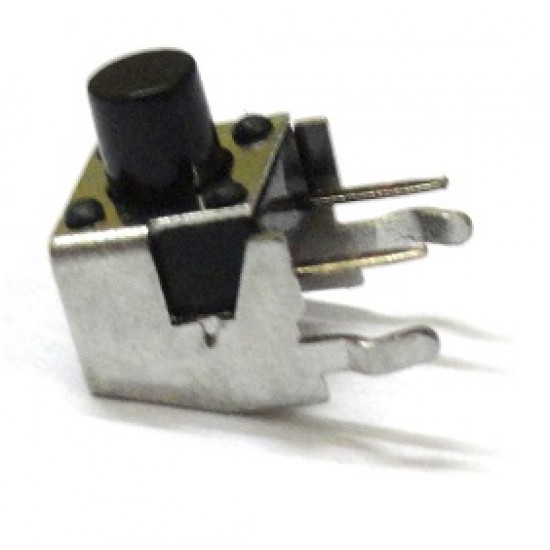 6x6x6 Right Angle Tact Switch - Momentary Switch - Pack of 10