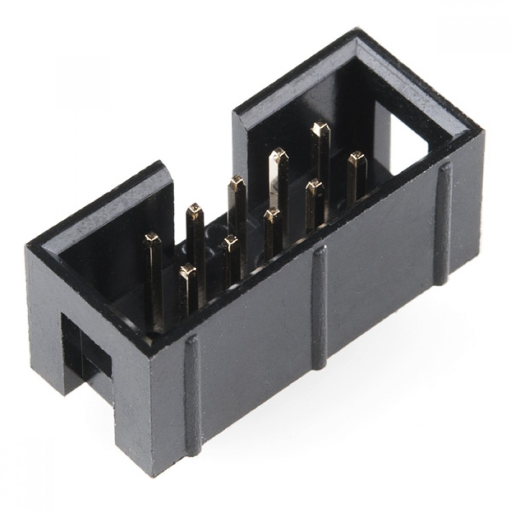 Buy Shrouded Header X Pin Idc Connector Pin Box Header Online At Hubtronics