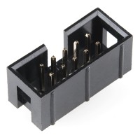 Shrouded Header 2x5 Pin, IDC Connector 10 Pin, BOX Header