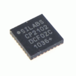CP2102 - Single Chip USB to UART Bridge - QFN-28- SI Labs