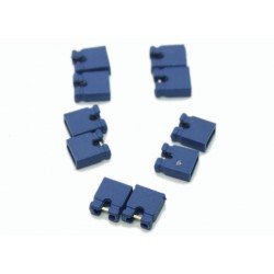 2 Pin Shunt - 2.54mm Pitch - Jumper Cap - Blue Color - Pack of 10 2 Pin Shunt - 2.54mm Pitch - Jumper Cap - Blue Color - Pack of 10