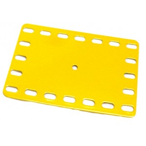 Flat Flexible Ractangular Metal Plate - 5 x 7 Flexible Holes