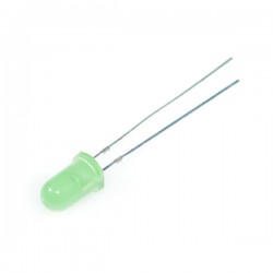 LED - Basic Green - 5mm - Diffused - 150-200 mcd LED - Basic Green - 5mm - Diffused - 150-200 mcd
