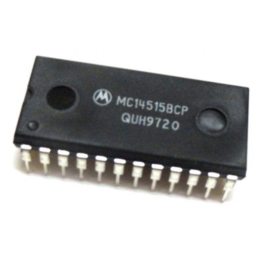 MC14515B - 4-Bit Transparent Latch/ 4 to 16 Line Decoder