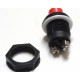 Push to ON - Circular - Momentary Switch - Non Locking - 250V / 10A