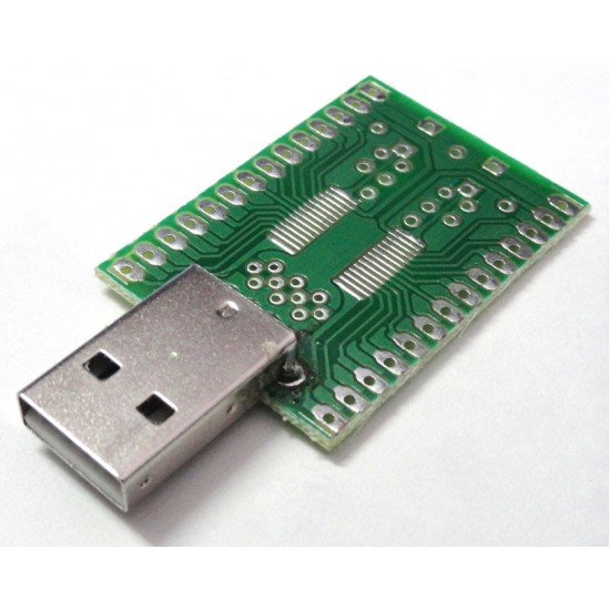 SSOP Adapter 28 Pin - Surface Mount Chip Adapter