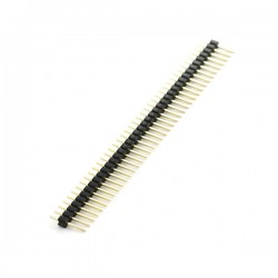 Male Break Away Header - Straight - 1x40 - 2.54mm Spacing