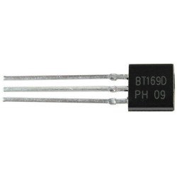 BT169D - Thyristors logic level - 0.8A, 400V TRIAC BT169D - Thyristors logic level - 0.8A, 400V TRIAC