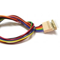 Relimate Connector 8 Pin Female to Bare Wire - Male Connector Included - 2.54mm Pitch